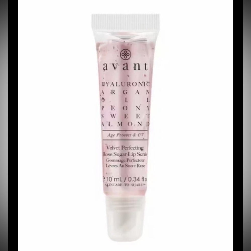 Avant Skincare Velvet Perfecting Rose Sugar Lip Scrub 0.34 oz 10ml ~ New!! 💖